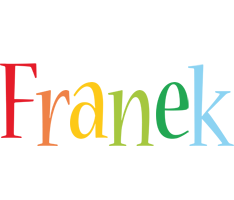 Franek birthday logo