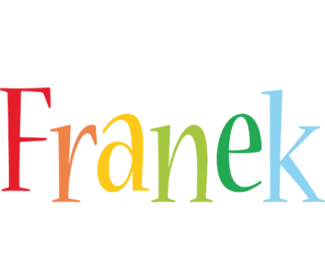 Franek birthday logo