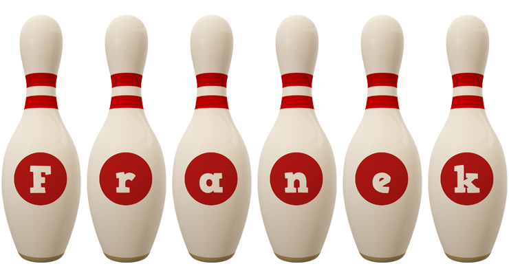 Franek bowling-pin logo