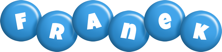 Franek candy-blue logo