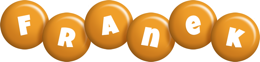 Franek candy-orange logo