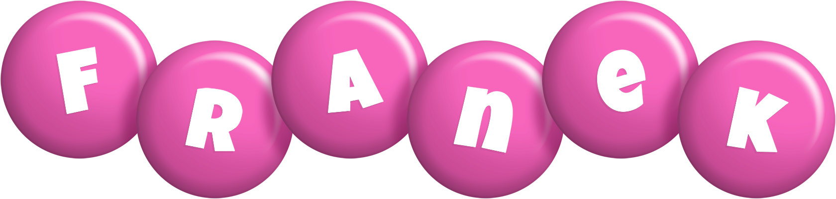 Franek candy-pink logo