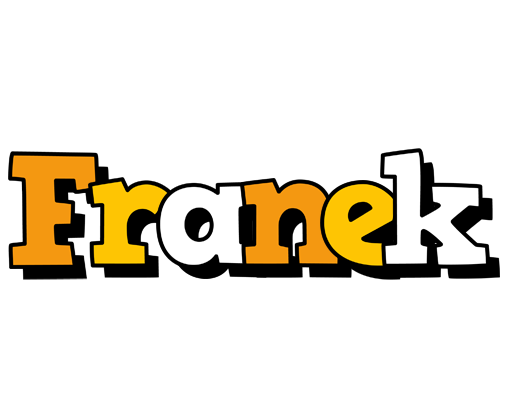 Franek cartoon logo