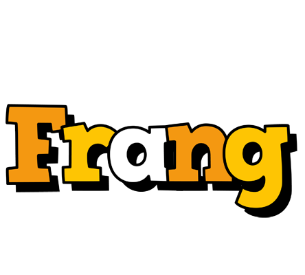 Frang cartoon logo