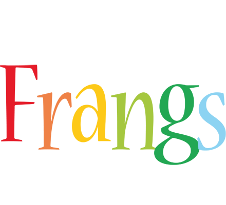 Frangs birthday logo