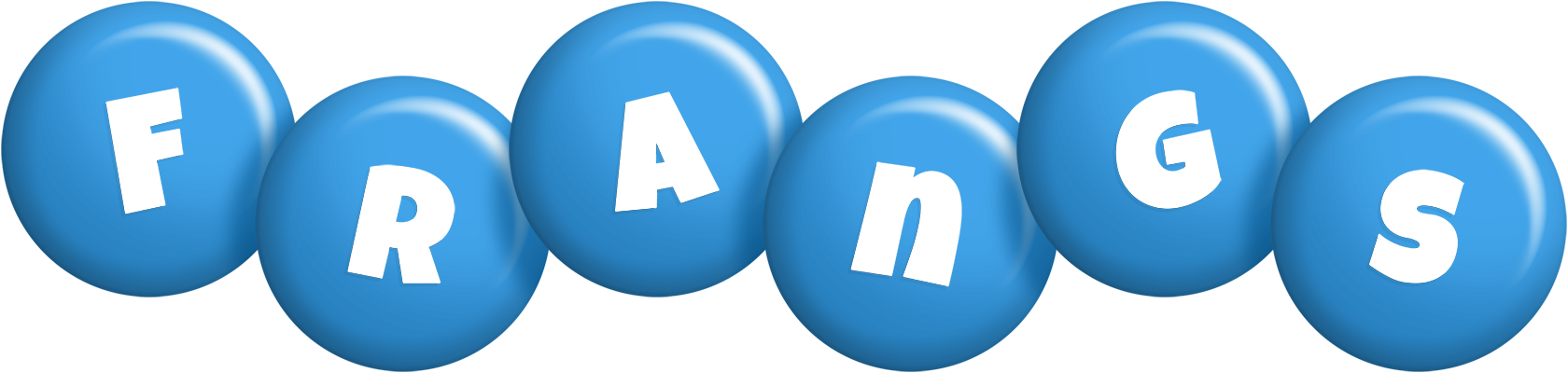 Frangs candy-blue logo
