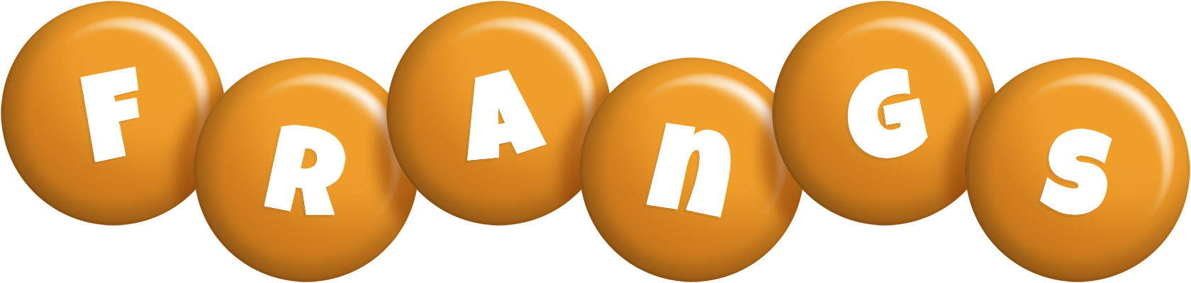 Frangs candy-orange logo