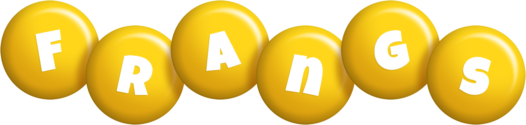 Frangs candy-yellow logo
