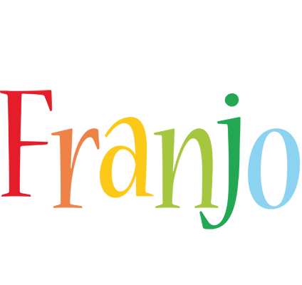 Franjo birthday logo