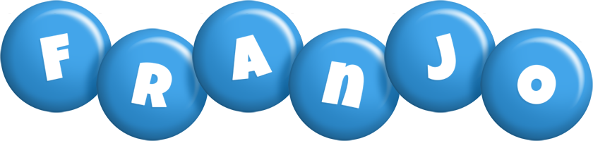 Franjo candy-blue logo