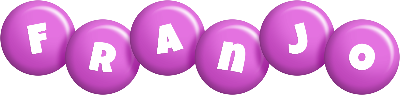 Franjo candy-purple logo