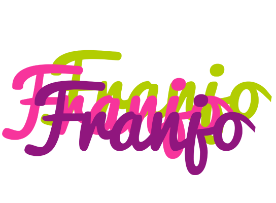 Franjo flowers logo