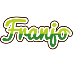 Franjo golfing logo