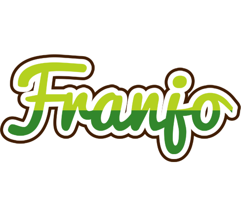 Franjo golfing logo