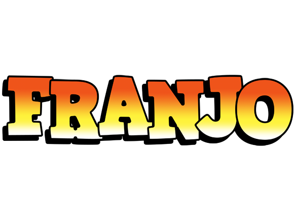 Franjo sunset logo