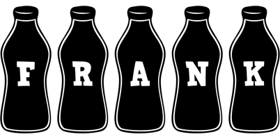 Frank bottle logo