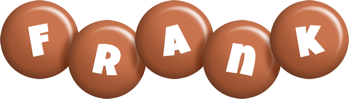 Frank candy-brown logo