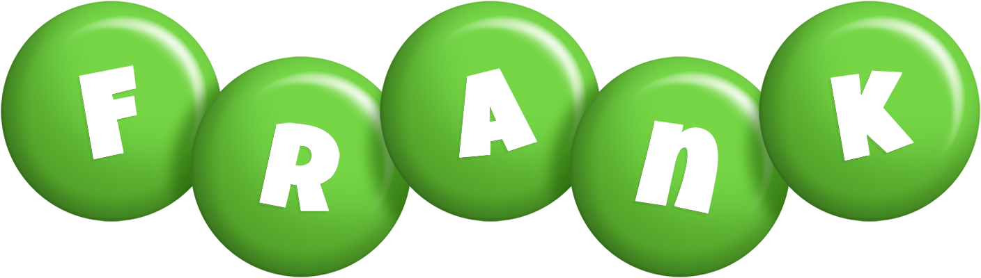 Frank candy-green logo