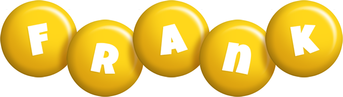 Frank candy-yellow logo