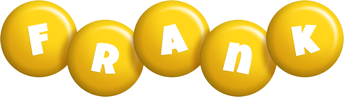 Frank candy-yellow logo