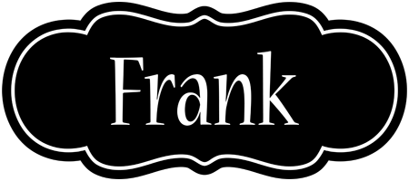 Frank welcome logo