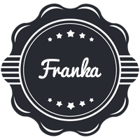 Franka badge logo