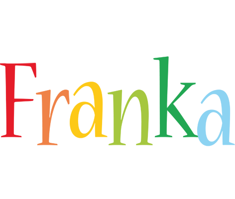 Franka birthday logo
