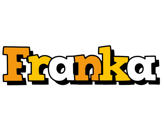 Franka cartoon logo