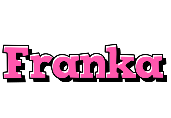 Franka girlish logo