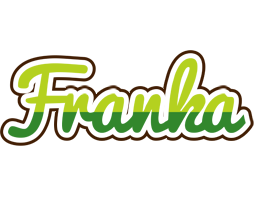 Franka golfing logo