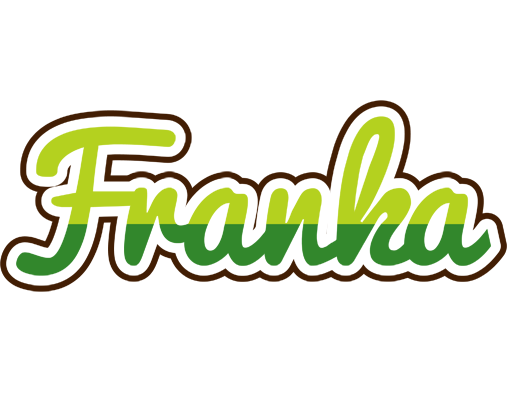 Franka golfing logo