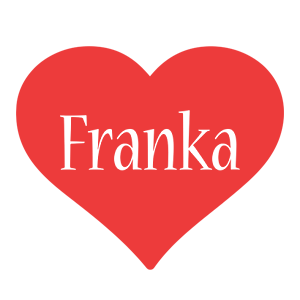 Franka love logo