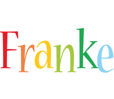 Franke birthday logo