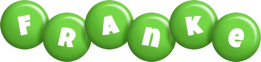 Franke candy-green logo