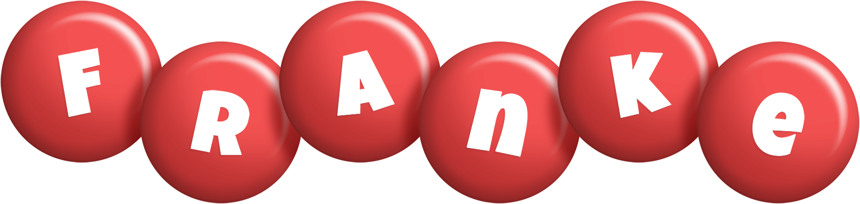 Franke candy-red logo