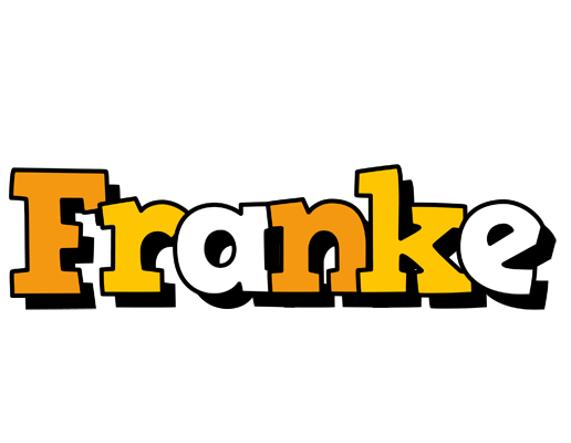 Franke cartoon logo