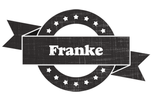 Franke grunge logo