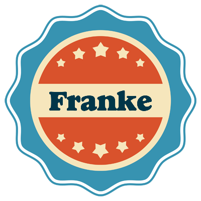 Franke labels logo