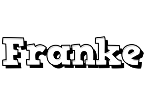 Franke snowing logo