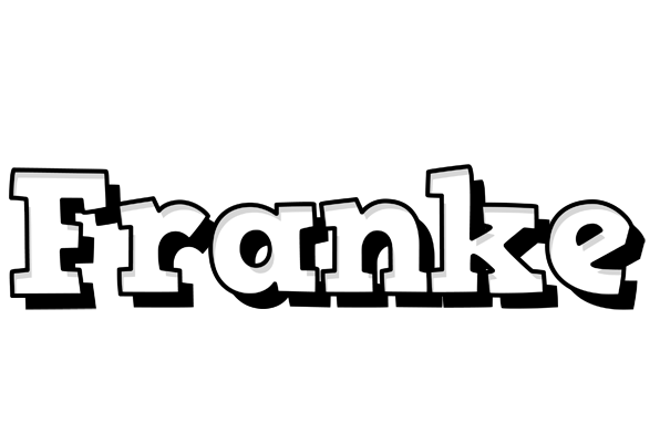 Franke snowing logo