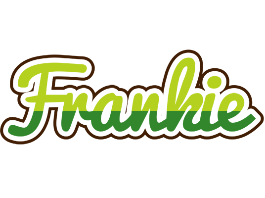 Frankie golfing logo