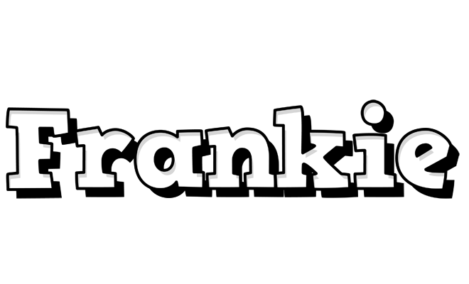Frankie snowing logo