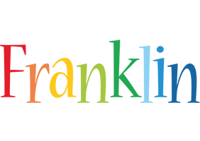 Franklin birthday logo