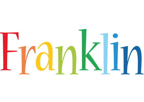 Franklin birthday logo