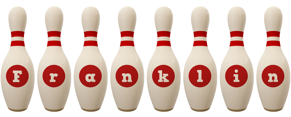 Franklin bowling-pin logo