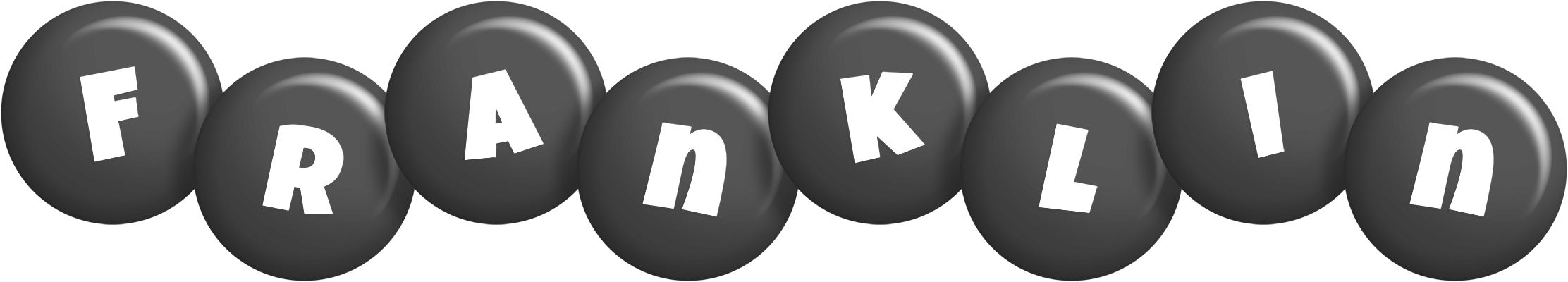 Franklin candy-black logo