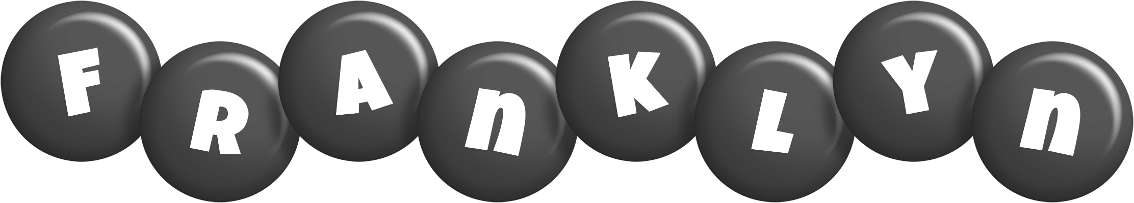 Franklyn candy-black logo