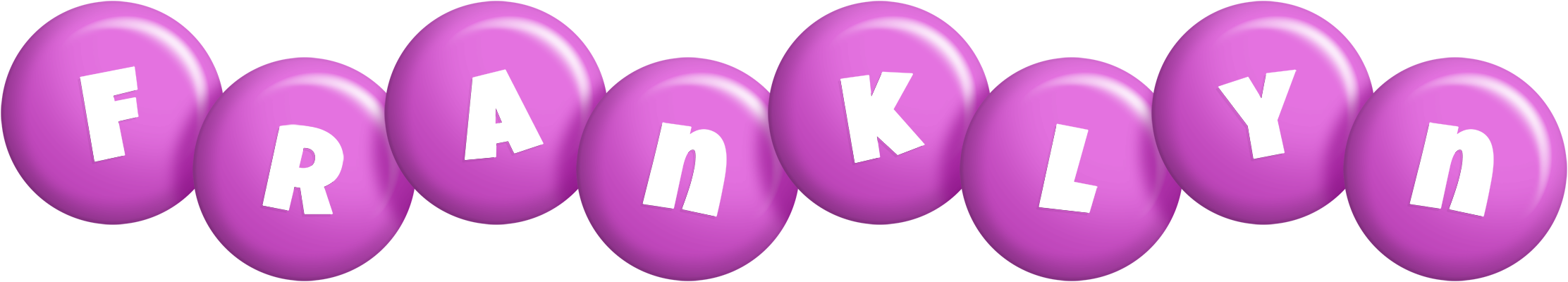 Franklyn candy-purple logo