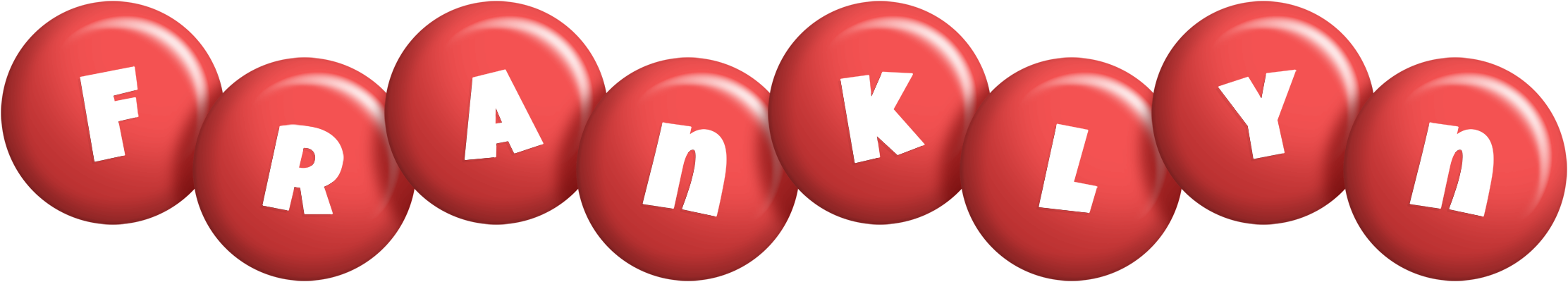 Franklyn candy-red logo