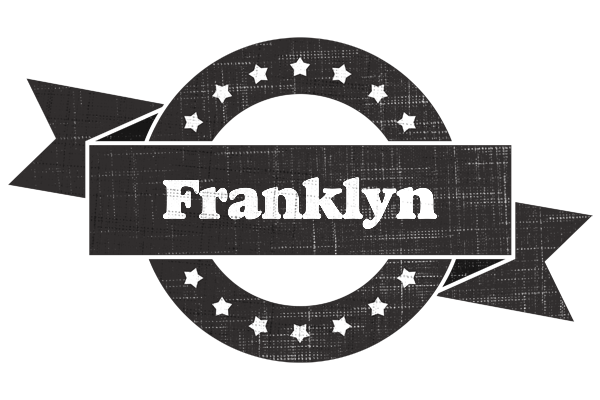 Franklyn grunge logo